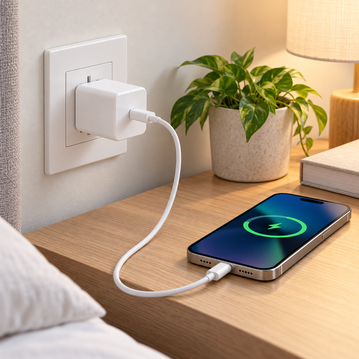Adaptador USB-C de 40W para iPhone 17 Pro y Pro Max – Carga Rápida