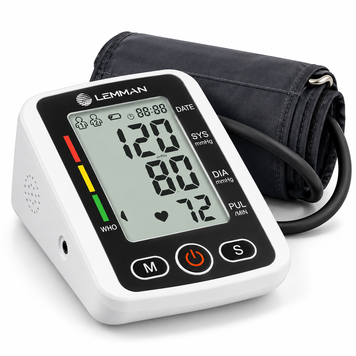 Tensiómetro Digital Automático de Brazo Lemman con Pantalla LCD