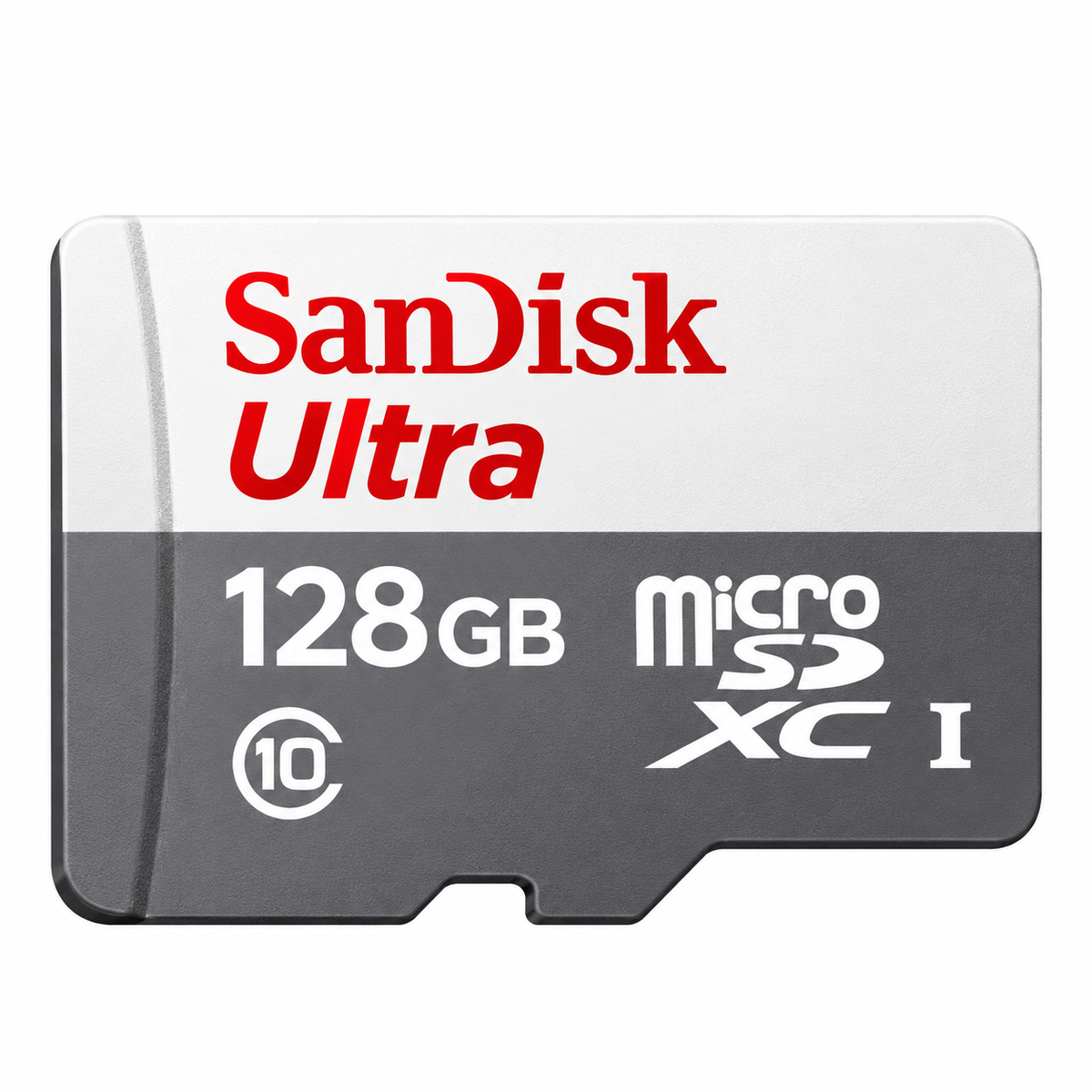 Memoria MicroSD SanDisk Ultra 128GB Clase 10 UHS-I con Adaptador – Hasta 100 MB/s