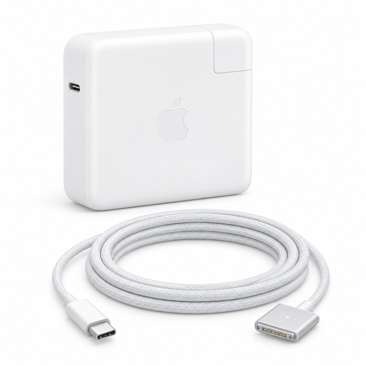 Kit Cargador USB-C 140W + Cable Magnético MagSafe 3 de 2 Metros para MacBook