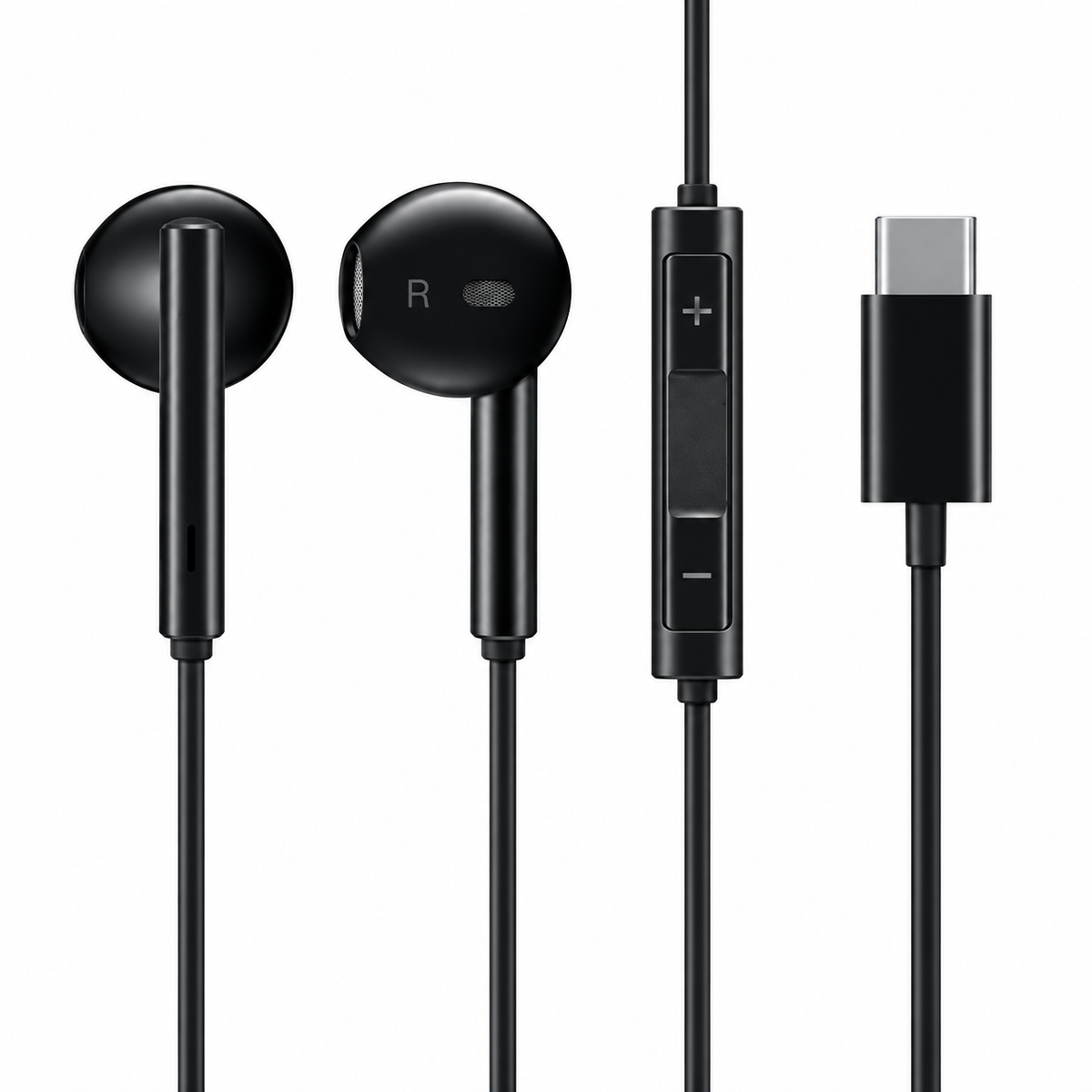 Audífonos Huawei USB Tipo C con Micrófono y Control de Volumen