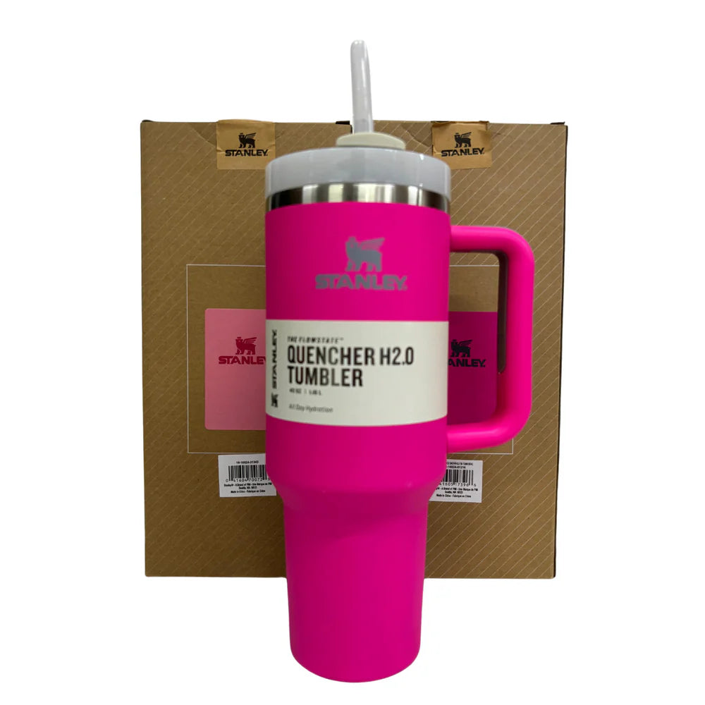 Termo Stanley Fucsia en combo