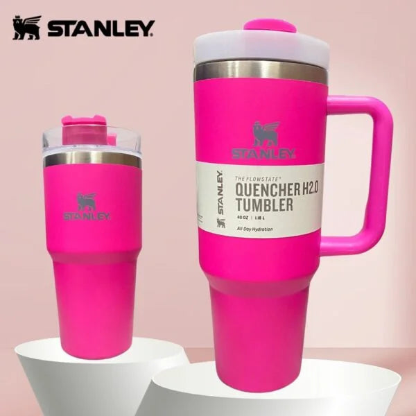 Termo Stanley Fucsia en combo