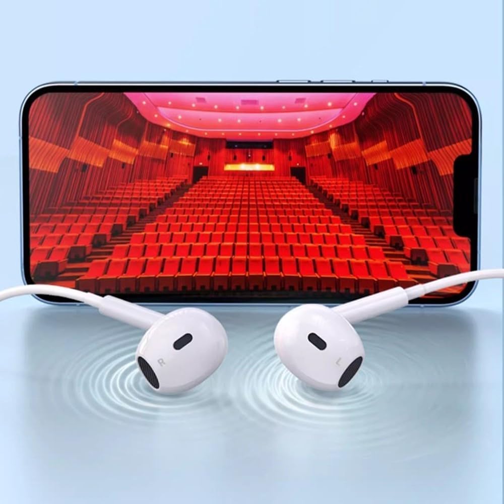 Auriculares tipo C para iPhone 15 15 Pro 15 Pro Max 16 16 Pro 16 Pro Max con cable - WOWI