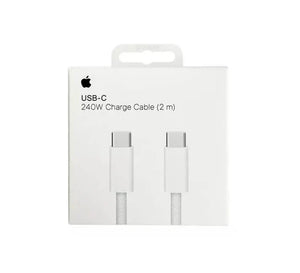 Cable Apple de carga USB - C de 240W (2m) - Blanco Iphone - WOWI