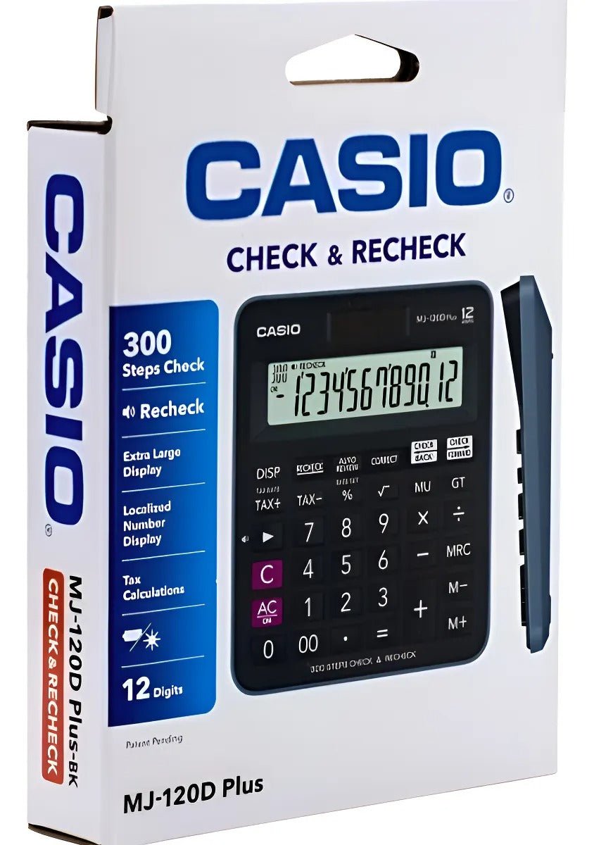 CALCULADORA CASIO MJ120D - WOWI
