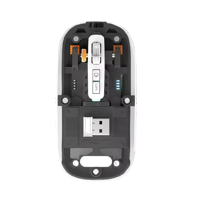 Mouse Inalambrico Recargable Usb o Bluetooth