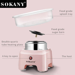 Máquina de Algodón de Azúcar SOKANY SK - 520 - WOWI