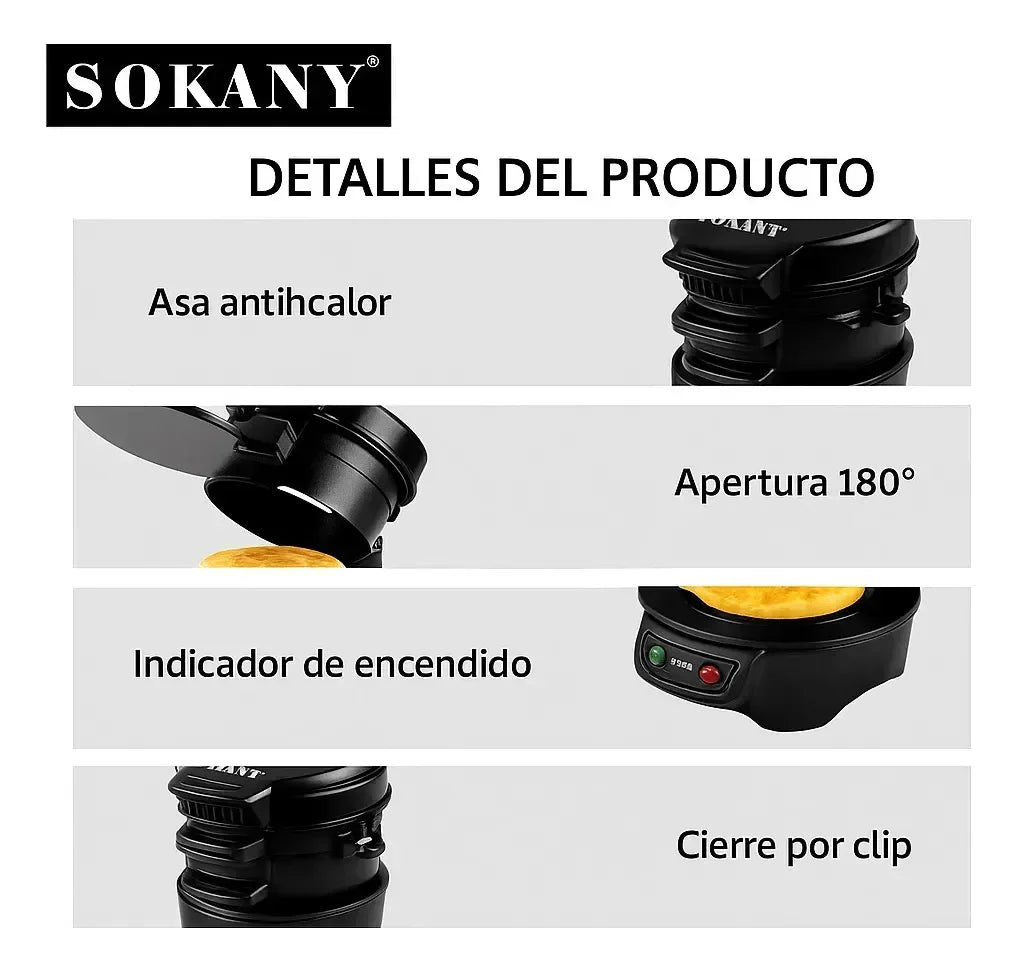 Maquina Para Hamburguesas SOKANY - WOWI