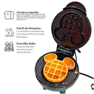 MINI WAFLERA MICKEY MOUSE WAFLES NIÑOS - WOWI