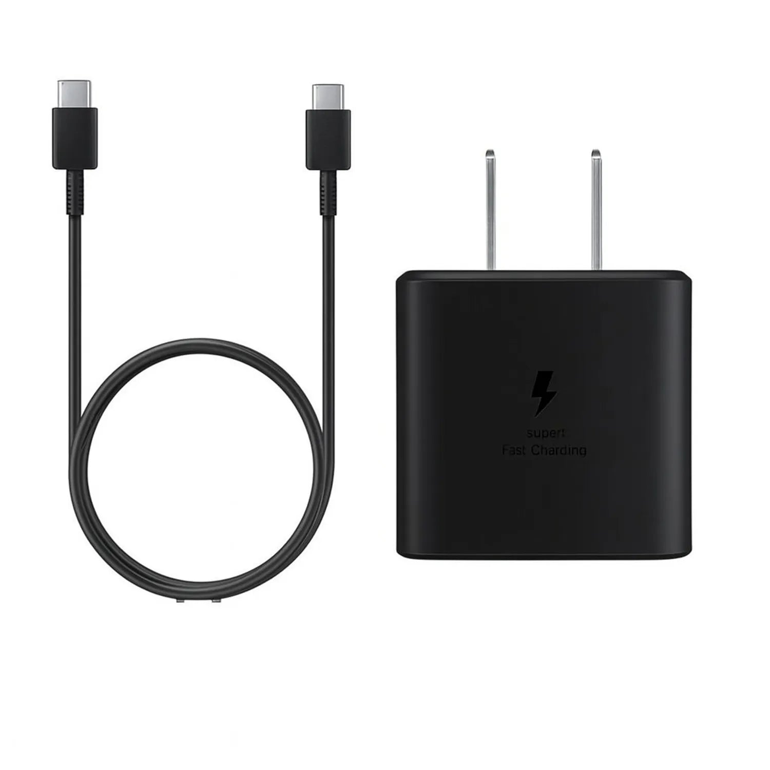 Cargador Samsung 45W Ultrarápido Negro