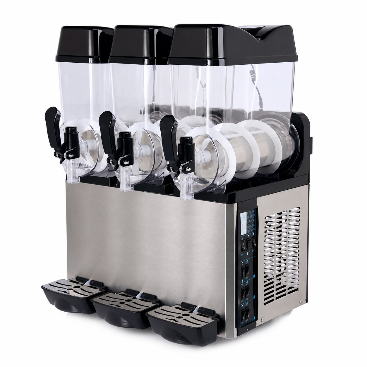 Granizadora Comercial de 3 Tanques – 36 Litros