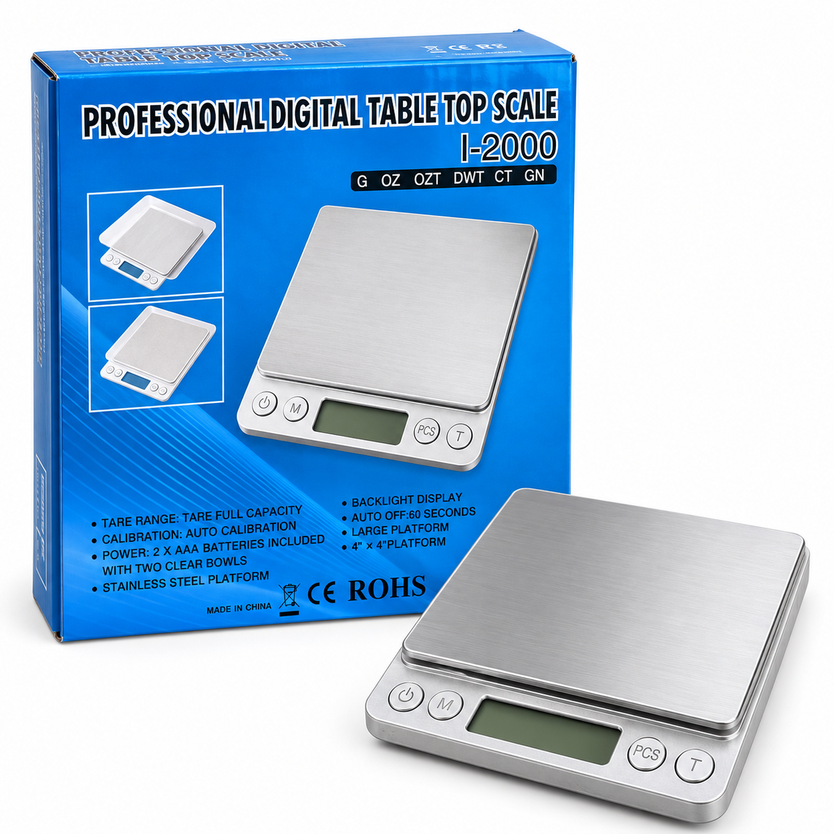 Gramera Digital de Mesa I-2000