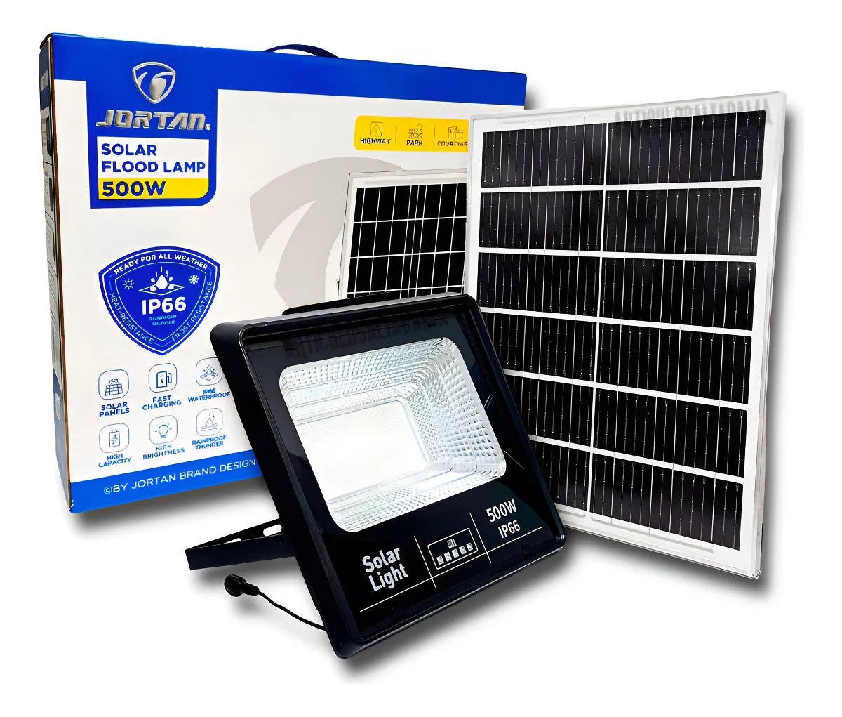 Panel Lampara solar 500W