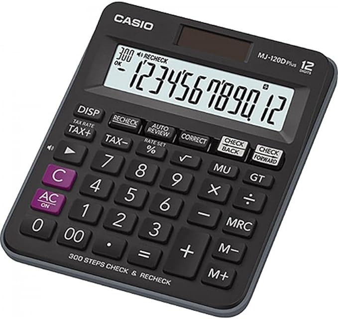 CALCULADORA CASIO MJ120D