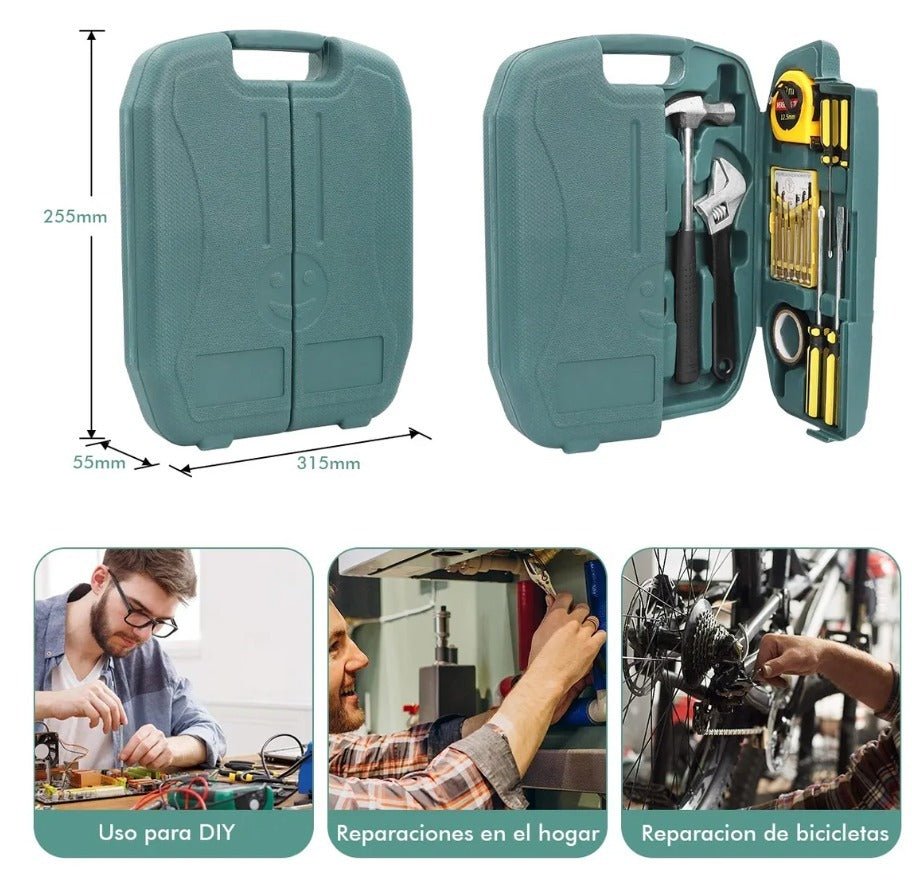 Caja de Herramientas para hogar 28 pcs - WOWI