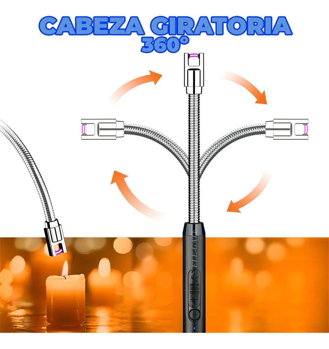 Encendedor recargable electrico 🔥🔋 - WOWI