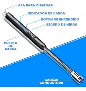 Encendedor recargable electrico 🔥🔋 - WOWI