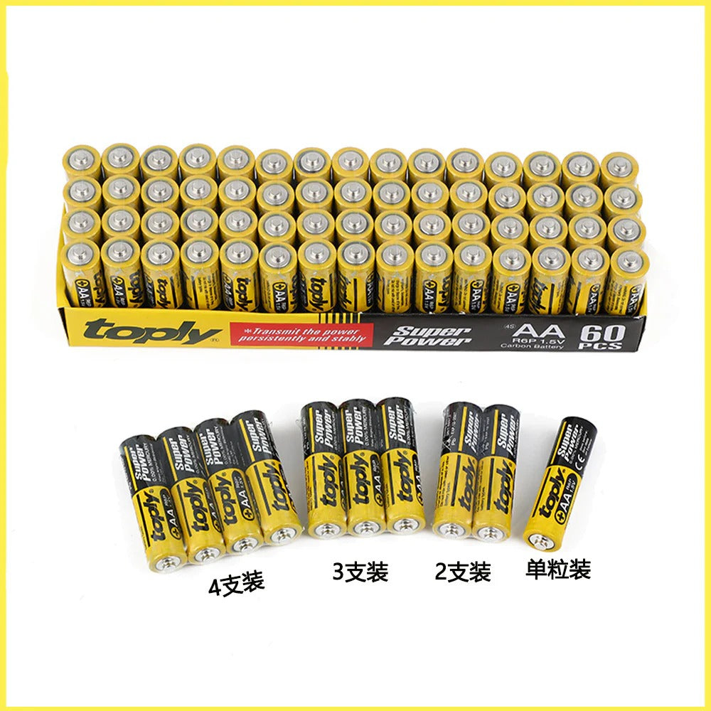 Pilas AAA set por 60 unidades