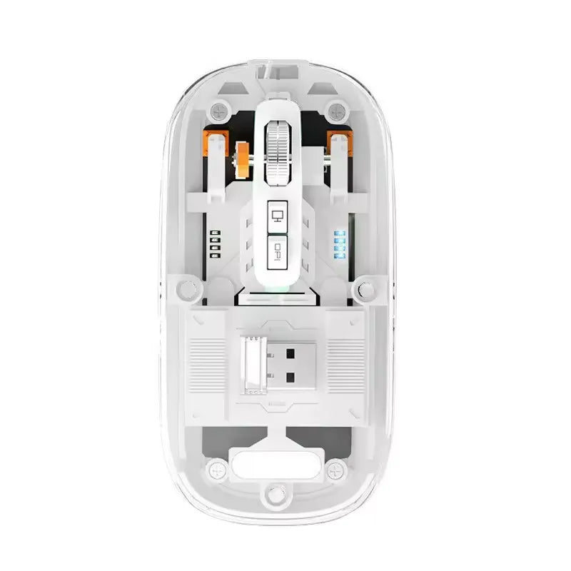Mouse Inalambrico Recargable Usb o Bluetooth
