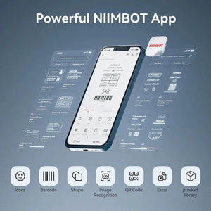 IMPRESORA DE ETIQUETAS BLUETOOTH Y USB NIIMBOT - WOWI
