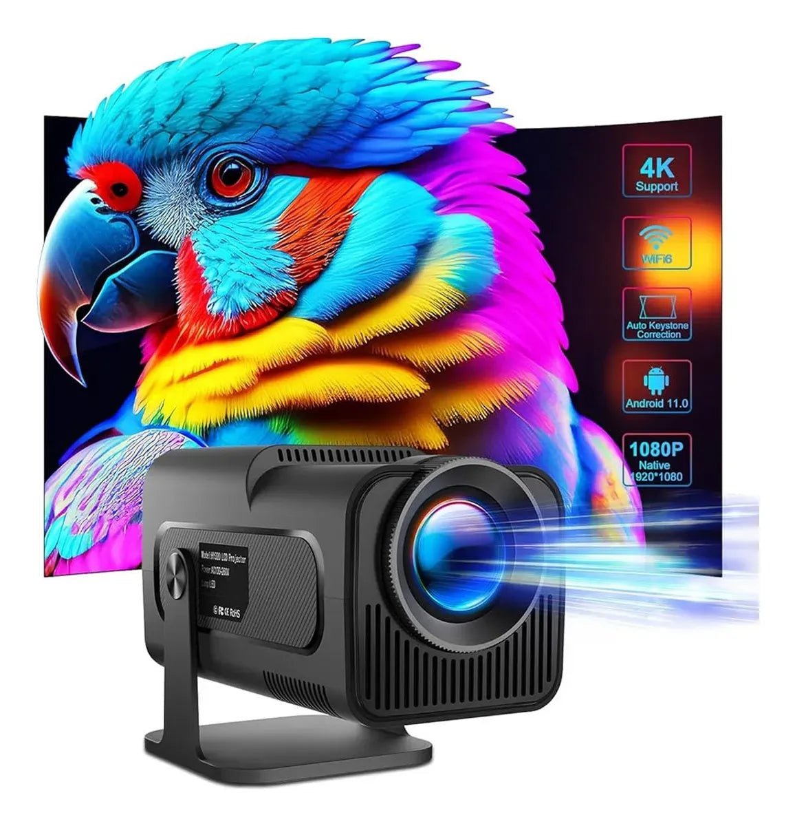Proyector Hy320 Mini Con Magis Tv - WOWI
