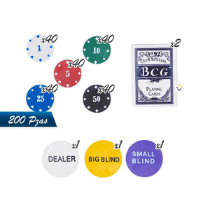 Set Póker Juego De Cartas - WOWI