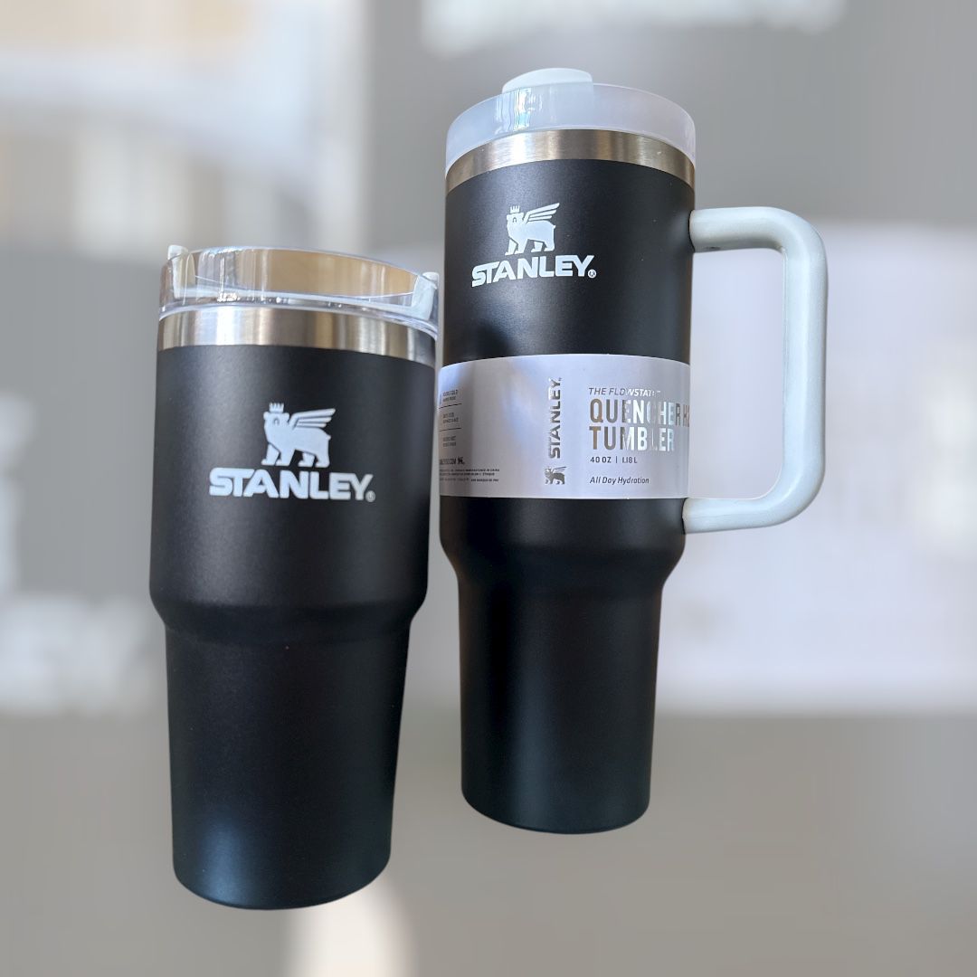 Termo Stanley negro combo
